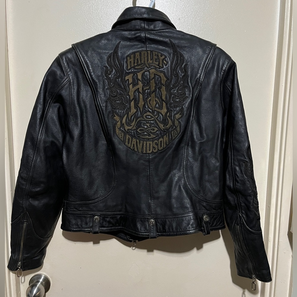 HARLEY DAVIDSON “STARGAZE”LEATHER JACKET - Picture 7 of 16